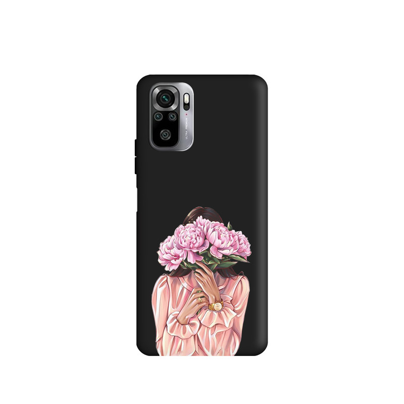 کاور طرح دخترانه گل کد y9249 مناسب برای گوشی موبایل شیائومی Redmi Note 10S