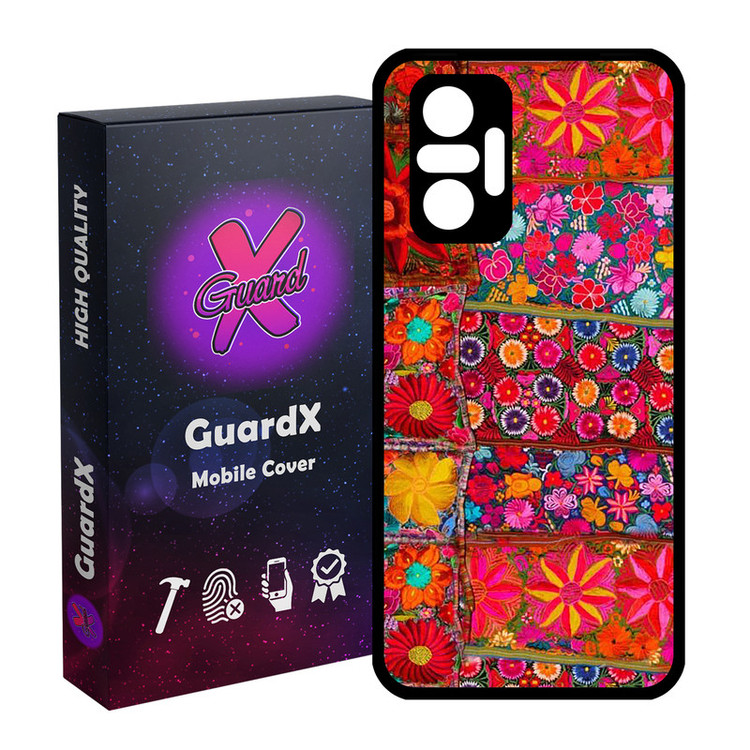 کاور گارد ایکس طرح رنگی مدل Glass10403 مناسب برای گوشی موبایل شیائومی Redmi Note 10 Pro / Note 10 Pro Max