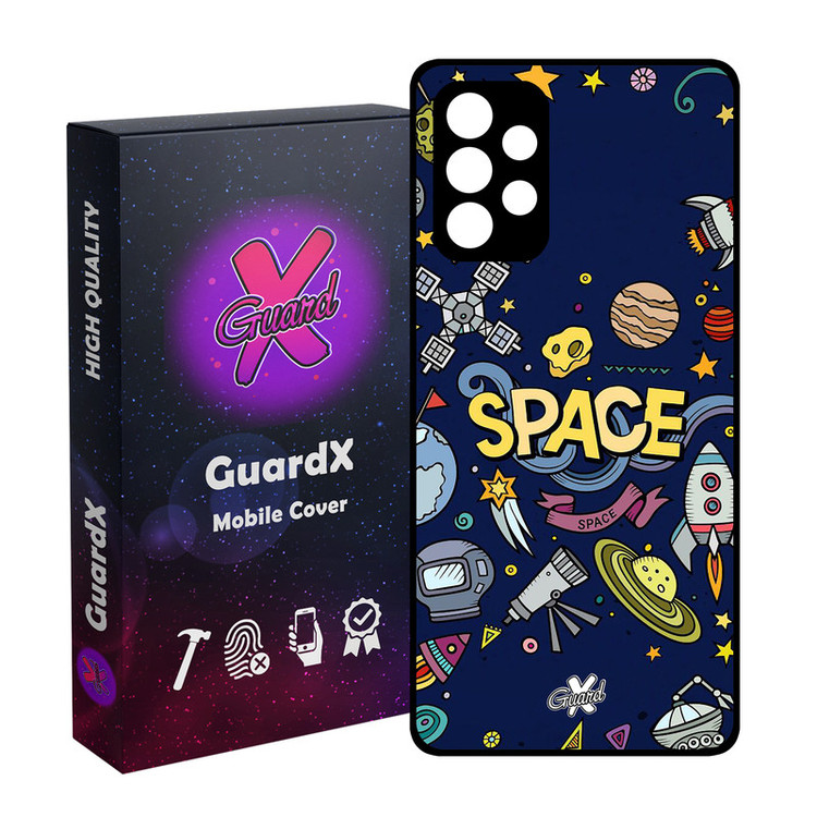 کاور گارد ایکس طرح Galaxy مدل Glass10009 مناسب برای گوشی موبایل سامسونگ Galaxy A72