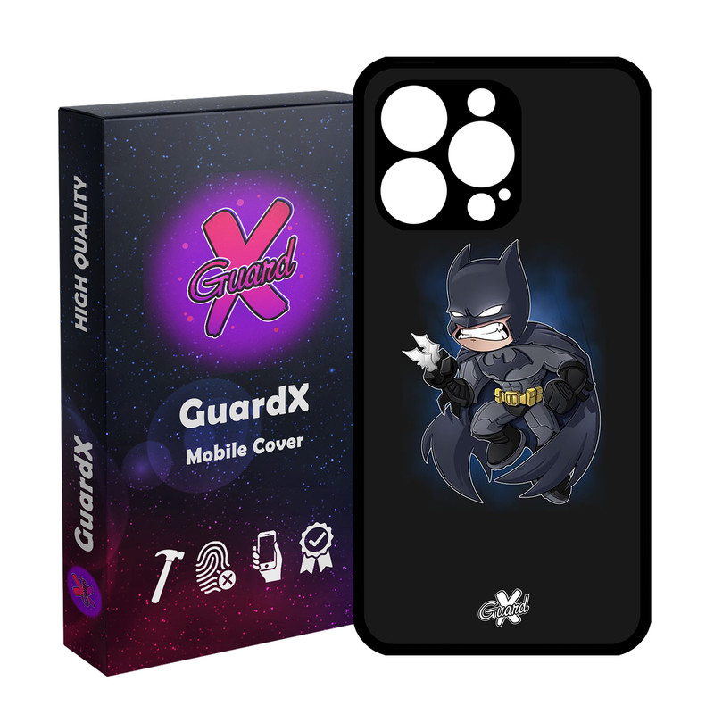 کاور گارد ایکس طرح Batman مدل Glass10049 مناسب برای گوشی موبایل اپل iPhone 13 Pro