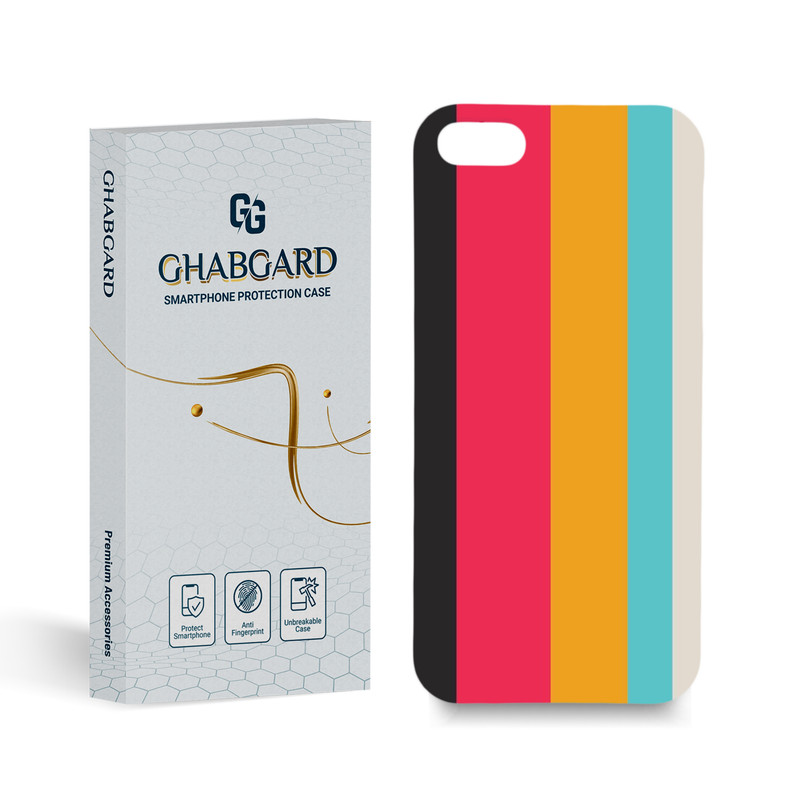 کاور قاب گارد مدل ساده مناسب برای گوشی موبایل اپل iPhone 5 / 5s / SE 2016