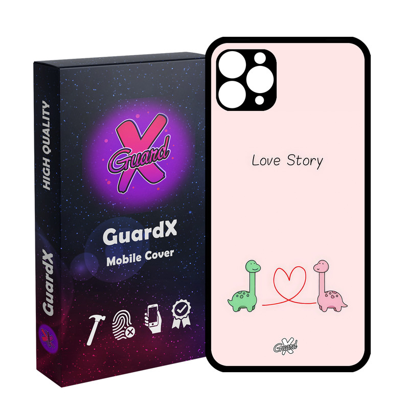 کاور گارد ایکس طرح Love مدل Glass10654 مناسب برای گوشی موبایل اپل iPhone 11 Pro Max