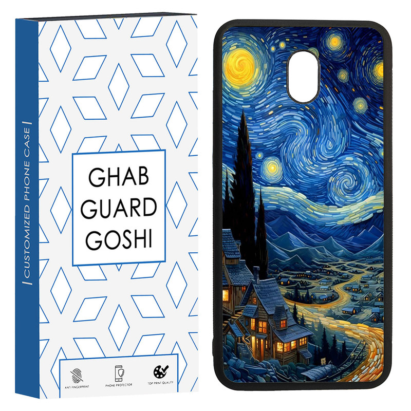 کاور قاب گارد گوشی طرح ونگوگ کد TPU-069 مناسب برای گوشی موبایل شیائومی REDMI 8A