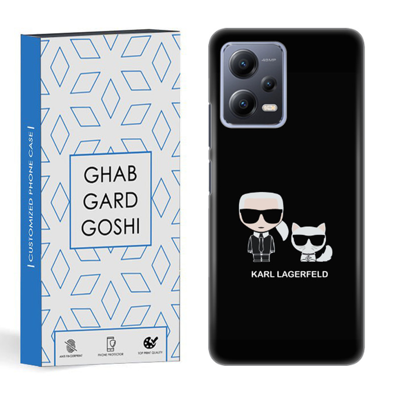 کاور قاب گارد گوشی طرح karl کد DIMO-042 مناسب برای گوشی موبایل شیائومی redmi note 12 5g / poco x5 5g