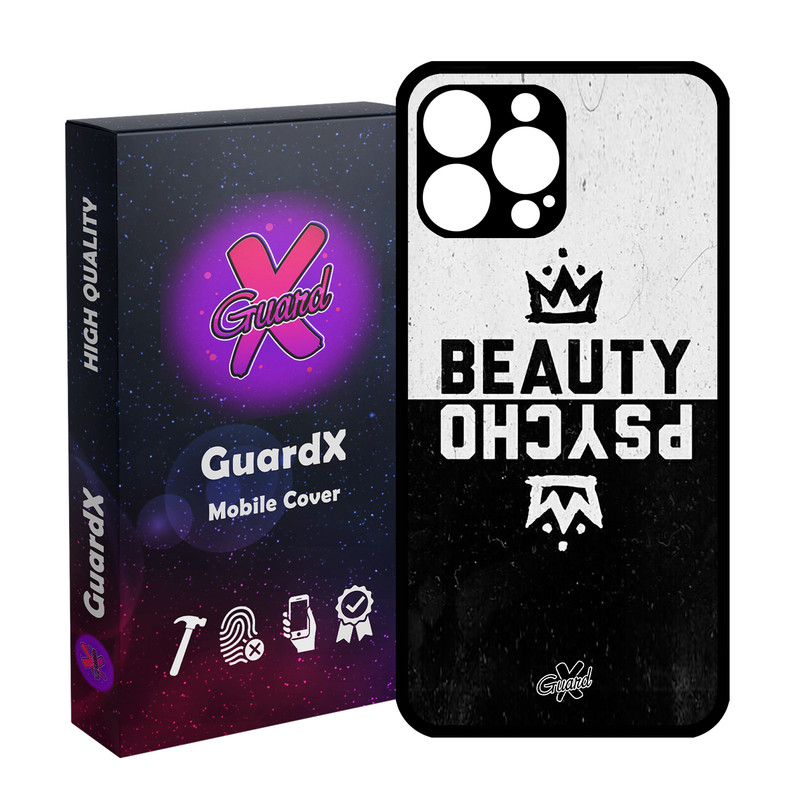 کاور گارد ایکس طرح Beauty Psycho مدل Glass10094 مناسب برای گوشی موبایل اپل iPhone 14 Pro Max