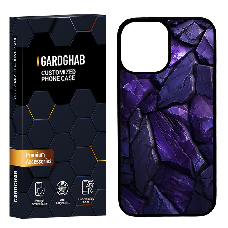 کاور گارد قاب مدل پشت گلس ساده مناسب برای گوشی موبایل اپل iPhone 12 Pro Max