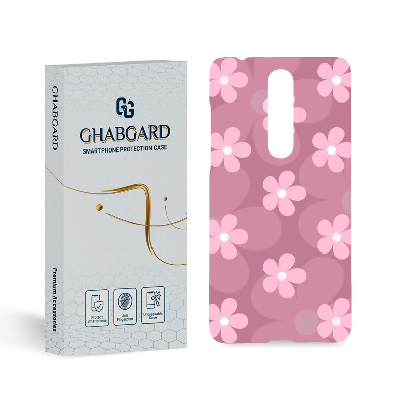 کاور قاب گارد مدل گل مناسب برای گوشی موبایل نوکیا 3.1 Plus