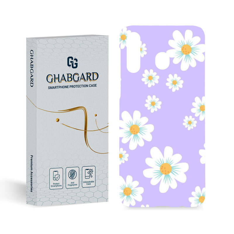 کاور قاب گارد طرح گل مناسب برای گوشی موبایل سامسونگ Galaxy M30