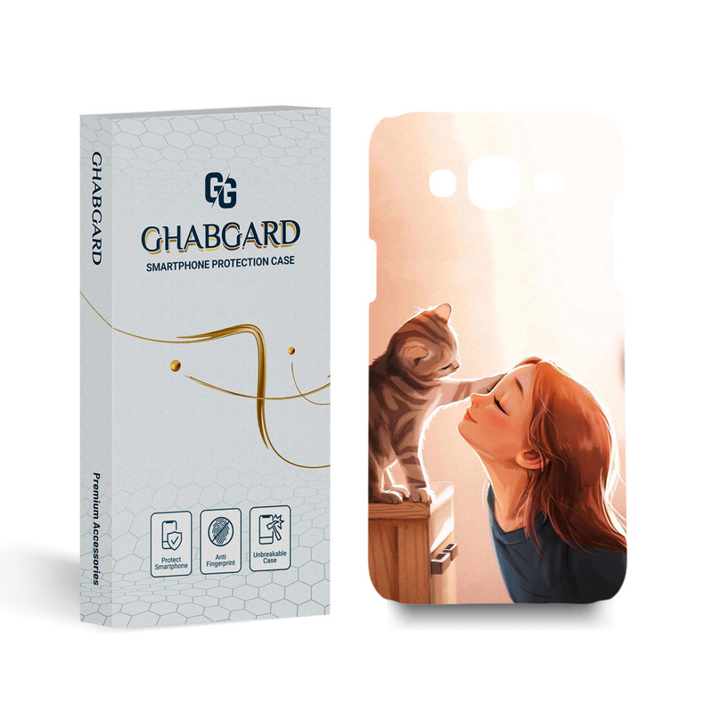 کاور گارد قاب مدل دخترانه مناسب برای گوشی موبایل سامسونگ galaxy j5 2015