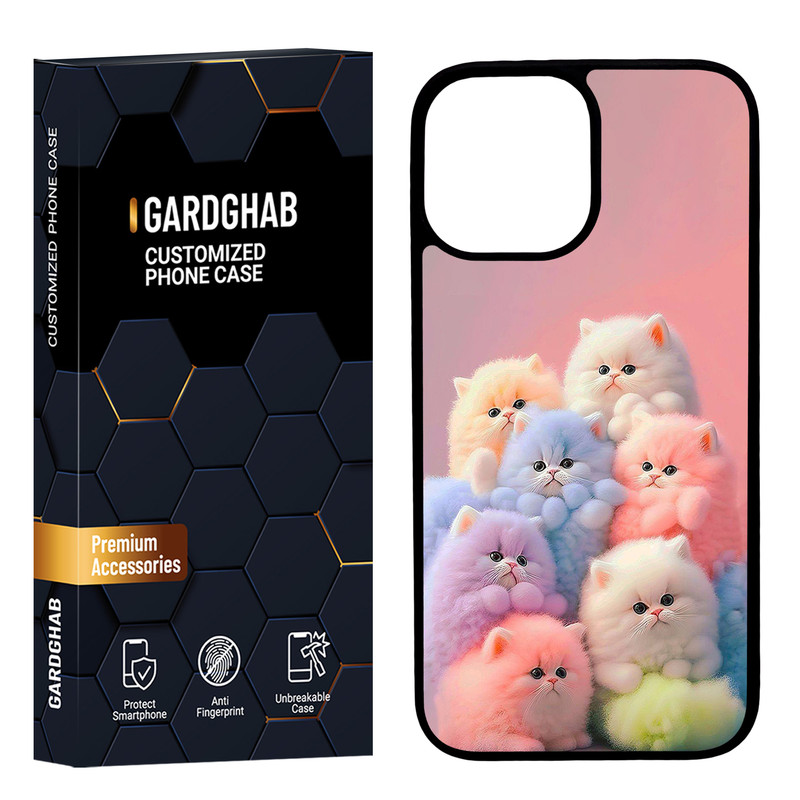 کاور گارد قاب مدل پشت گلس فانتزی مناسب برای گوشی موبایل اپل iPhone 12 Pro Max