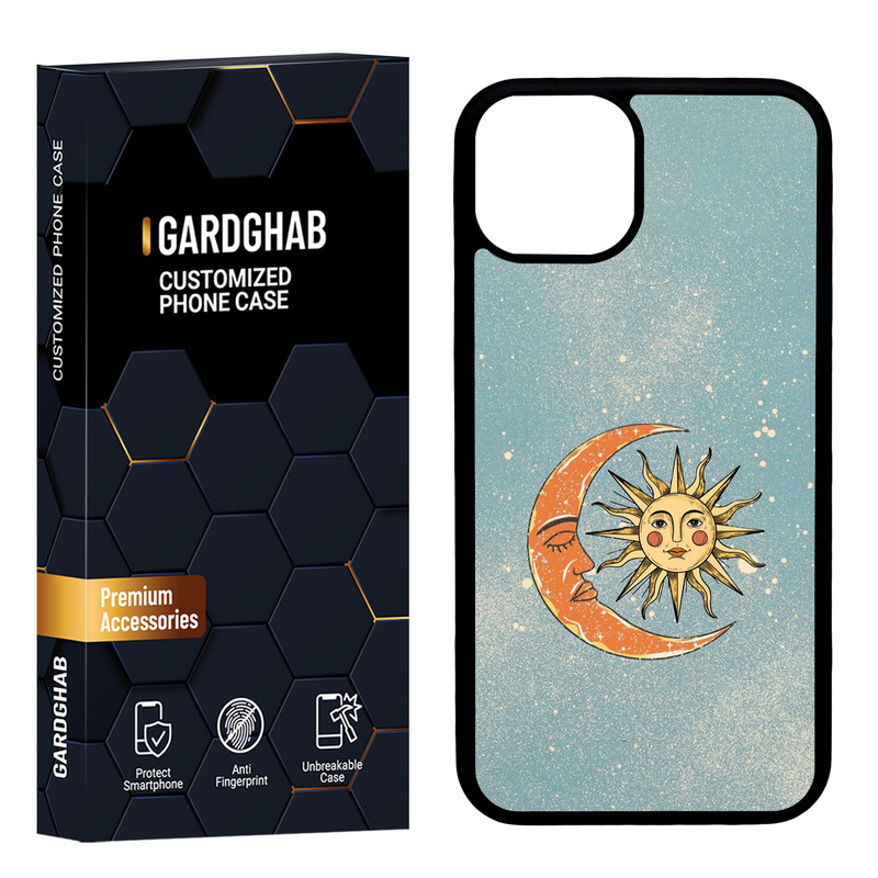 کاور گارد قاب مدل پشت گلس هنری مناسب برای گوشی موبایل اپل iPhone 13