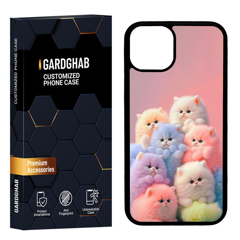 کاور گارد قاب مدل پشت گلس فانتزی مناسب برای گوشی موبایل اپل iPhone 13