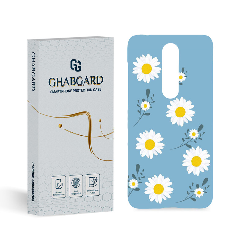 کاور قاب گارد مدل گل مناسب برای گوشی موبایل نوکیا 5.1 Plus