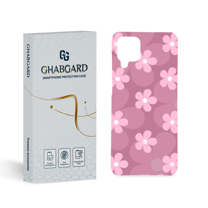 کاور قاب گارد مدل گل مناسب برای گوشی موبایل سامسونگ Galaxy M12