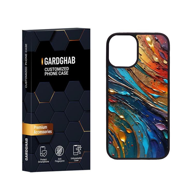 کاور گارد قاب مدل دور ژله ای ساده مناسب برای گوشی موبایل اپل iPhone 12 Mini