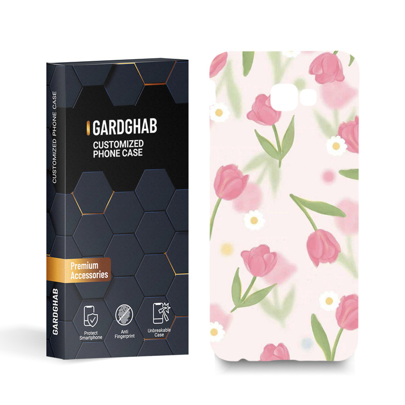 کاور گارد قاب مدل گل مناسب برای گوشی موبایل سامسونگ Galaxy j4 plus