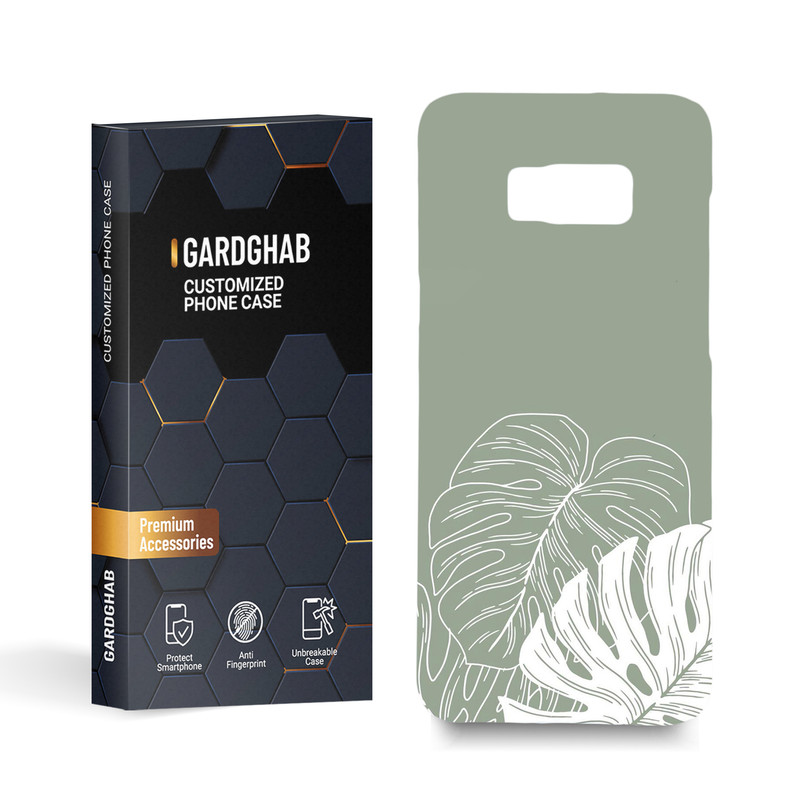 کاور گارد قاب مدل برگ مناسب برای گوشی موبایل سامسونگ galaxy a8 plus
