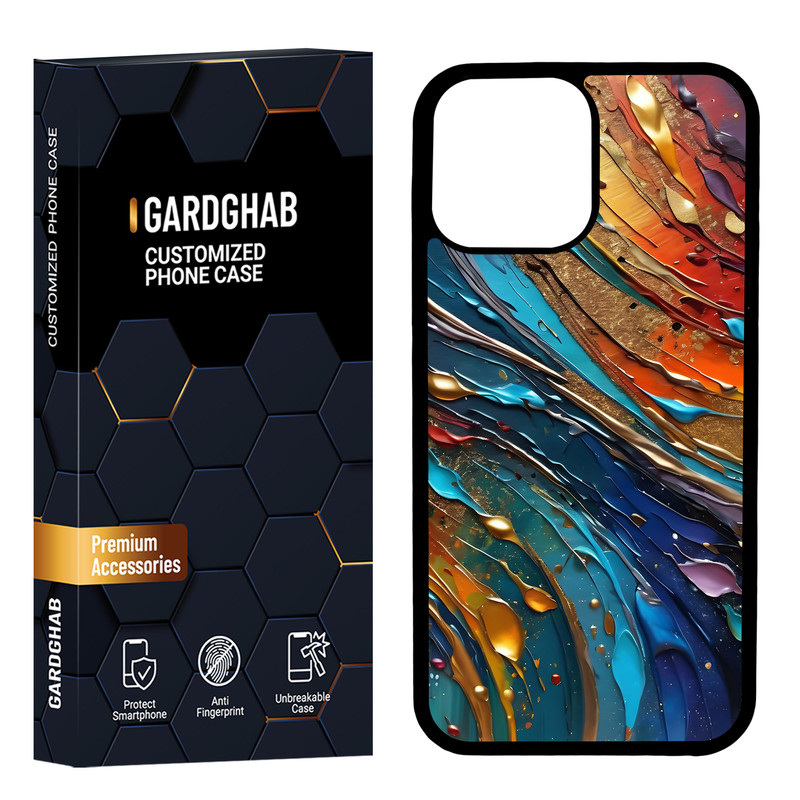 کاور گارد قاب مدل دور ژله ای ساده مناسب برای گوشی موبایل اپل iPhone 13 Pro max