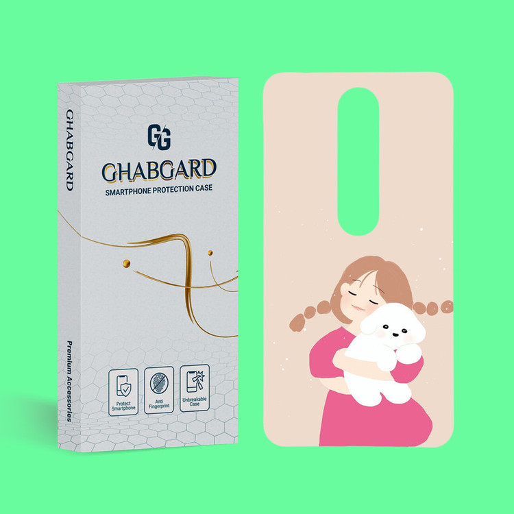 کاور قاب گارد مدل دخترانه مناسب برای گوشی موبایل نوکیا 6.1