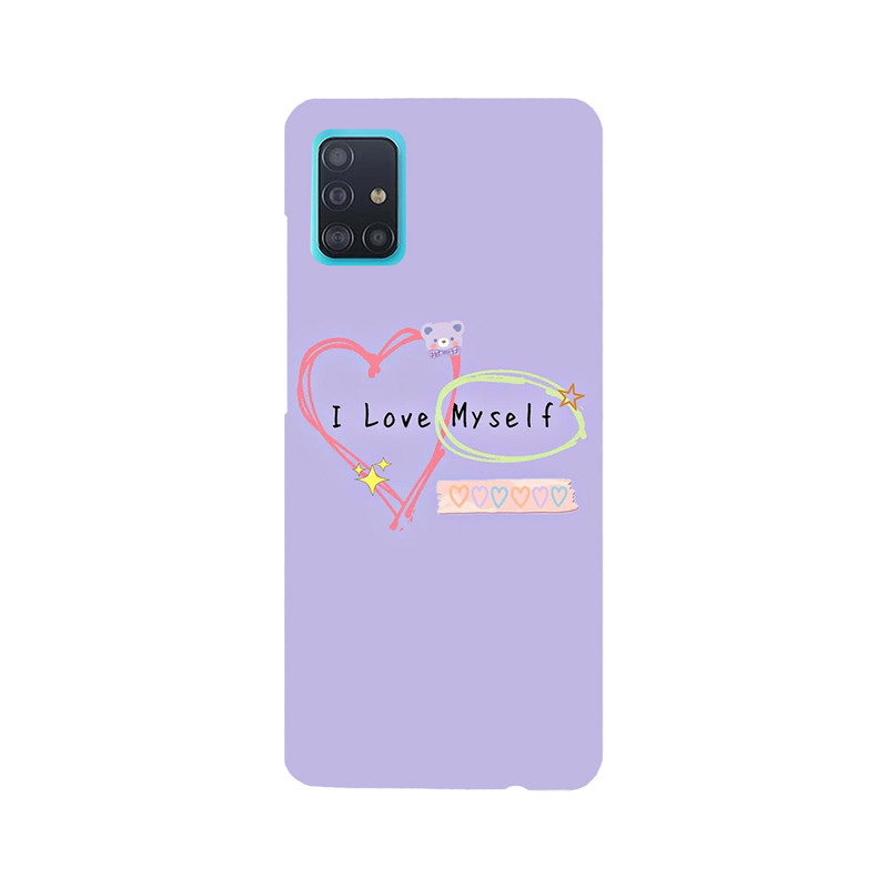 کاور مدل ساده مناسب برای گوشی موبایل galaxy a51 / a31