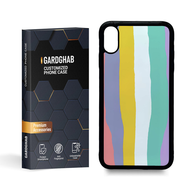کاور گارد قاب مدل ساده مناسب برای گوشی موبایل اپل iphone xs max