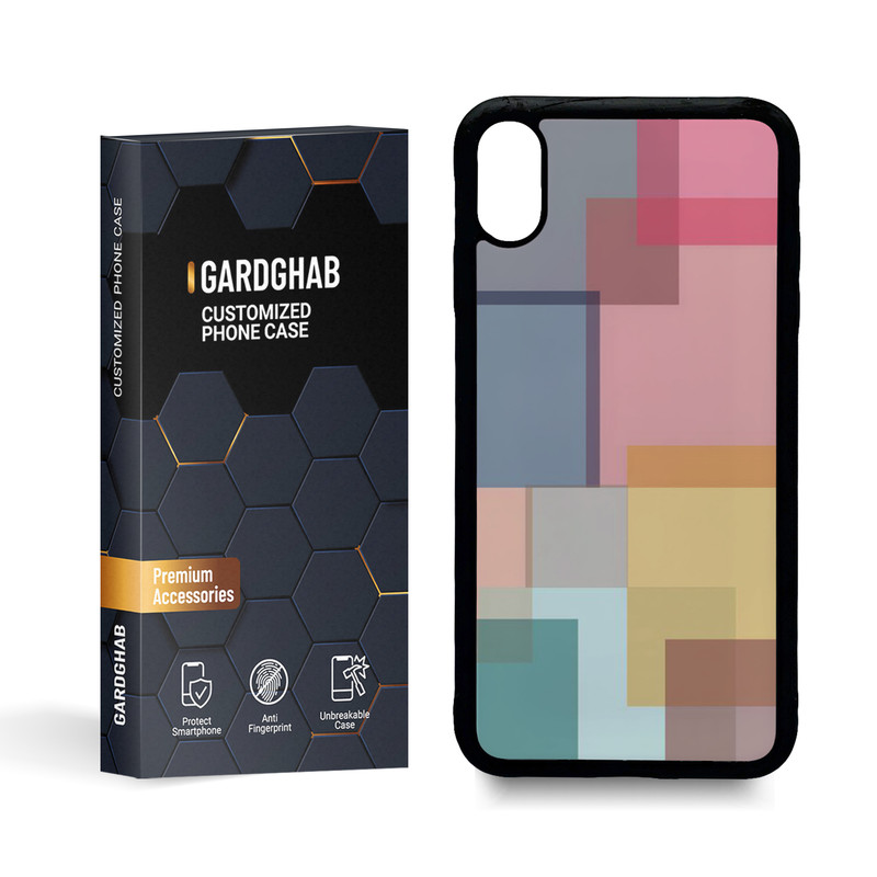 کاور گارد قاب مدل ساده مناسب برای گوشی موبایل اپل iphone xs max