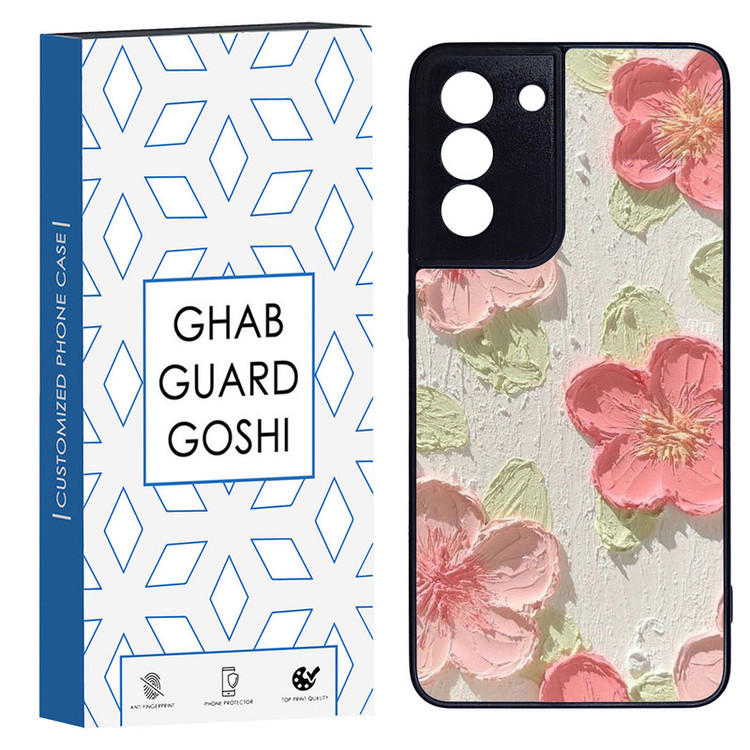 کاور قاب گارد گوشی طرح گل کد TPU-282 مناسب برای گوشی موبایل سامسونگ Galaxy S21 fe