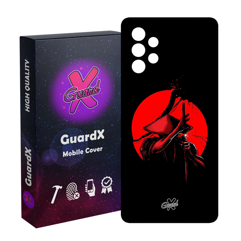 کاور گارد ایکس طرح Samurai مدل Glass10251 مناسب برای گوشی موبایل سامسونگ Galaxy A52