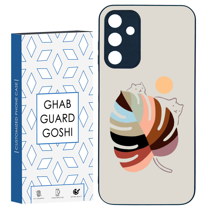 کاور قاب گارد گوشی طرح گربه کد TPU-014 مناسب برای گوشی موبایل سامسونگ Galaxy A15