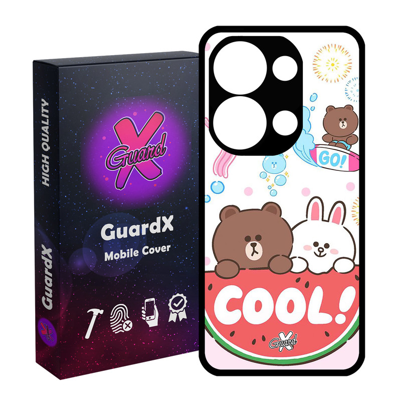 کاور گارد ایکس طرح Cool مناسب برای گوشی موبایل شیائومی Poco X6 5G / Note 13 Pro 5G