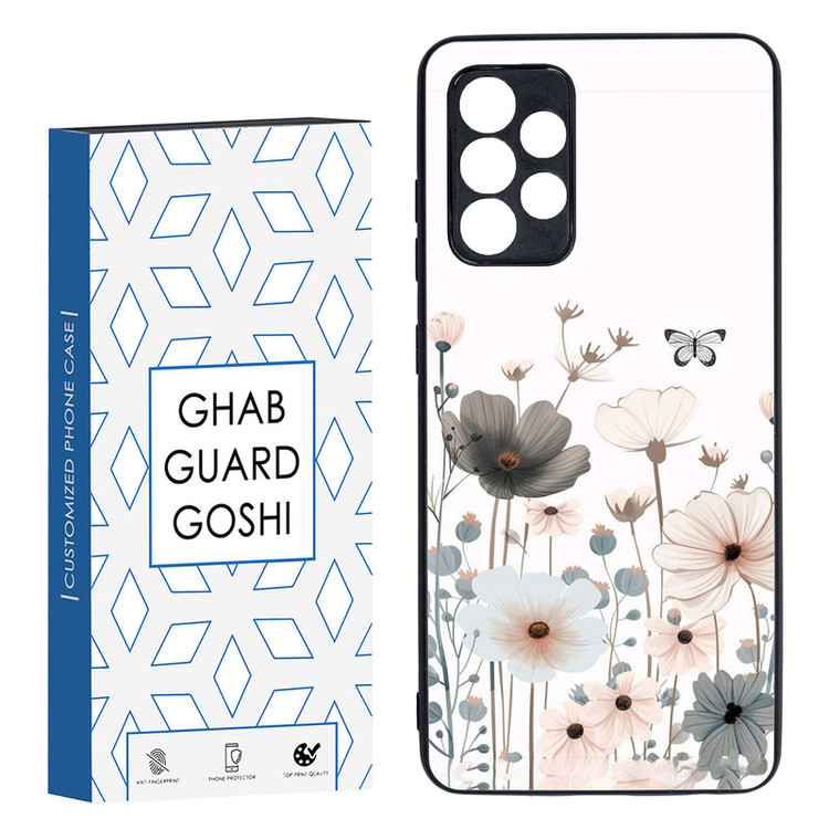 کاور قاب گارد گوشی طرح گل کد TPU-135 مناسب برای گوشی موبایل سامسونگ Galaxy A52