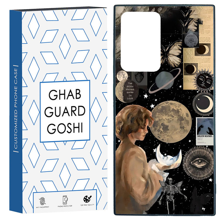 کاور قاب گارد گوشی طرح ماه کد TPU-059 مناسب برای گوشی موبایل سامسونگ Galaxy Note 20 Ultra