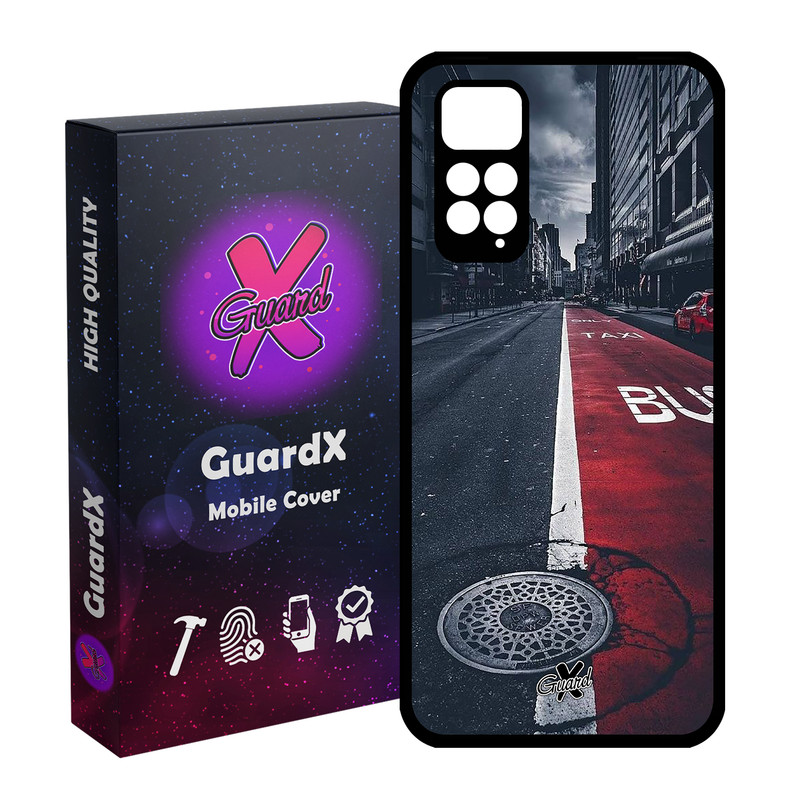 کاور گارد ایکس طرح Street مدل Glass10076 مناسب برای گوشی موبایل شیائومی Redmi Note 11S/ Note 11 4G