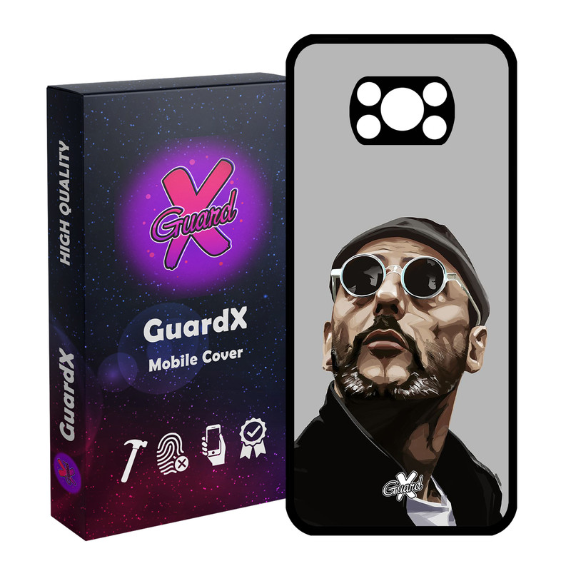 کاور گارد ایکس طرح Leon مدل Glass10108 مناسب برای گوشی موبایل شیائومی Poco X3 Pro