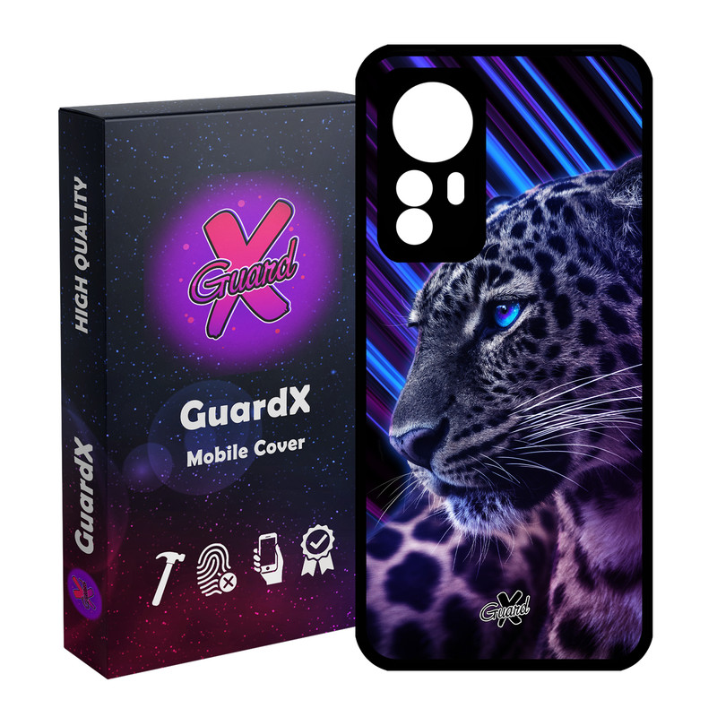 کاور گارد ایکس طرح Leopard مدل Glass10206 مناسب برای گوشی موبایل شیائومی Redmi Note 12S