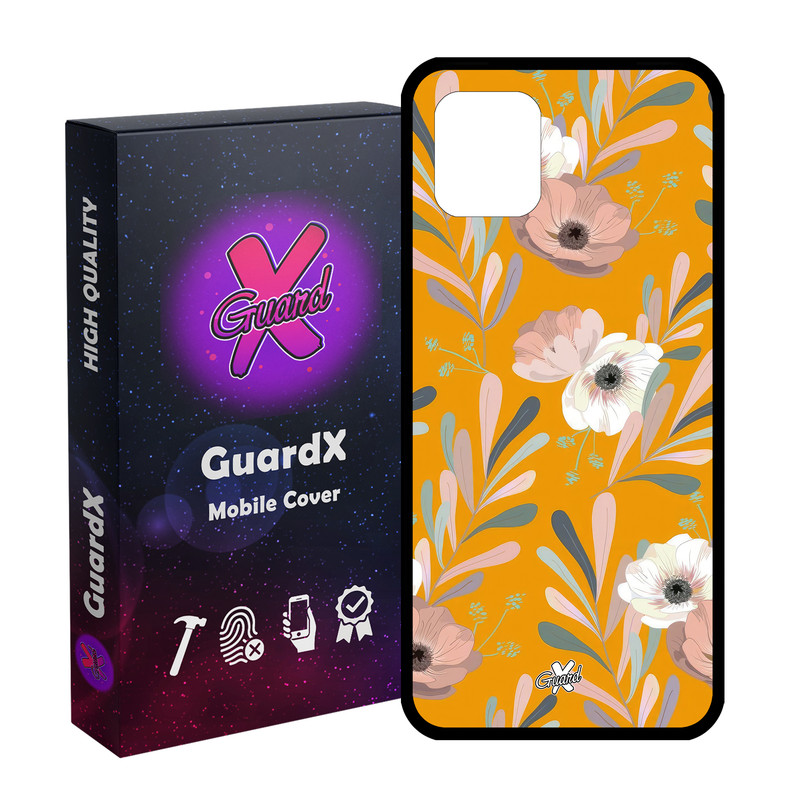 کاور گارد ایکس طرح Flower مدل Glass10647 مناسب برای گوشی موبایل سامسونگ Galaxy Note 10 Lite / A81