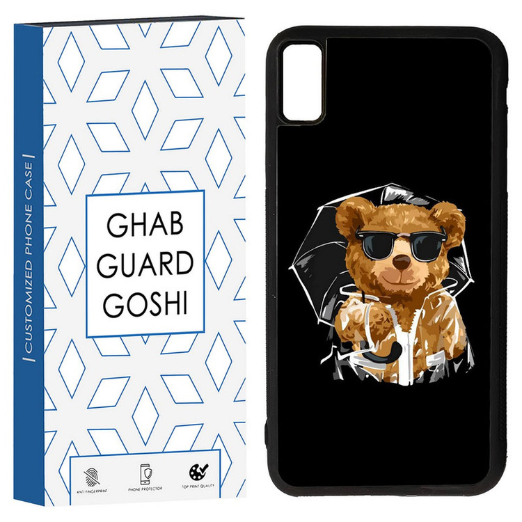 کاور قاب گارد گوشی طرح تدی کد TPU-054 مناسب برای گوشی موبایل اپل Iphone XS MAX/ Iphone X MAX