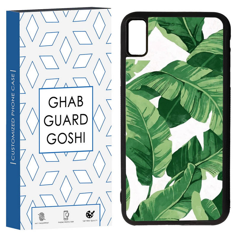 کاور قاب گارد گوشی طرح برگ کد TPU-075 مناسب برای گوشی موبایل اپل Iphone XS MAX/ Iphone X MAX