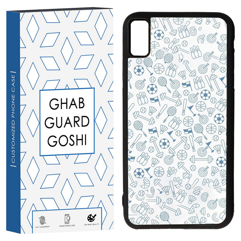 کاور قاب گارد گوشی طرح ورزشی کد TPU-121 مناسب برای گوشی موبایل اپل Iphone XS MAX/ Iphone X MAX