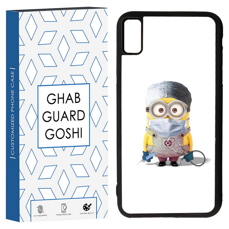کاور قاب گارد گوشی طرح مینیون کد TPU-134 مناسب برای گوشی موبایل اپل Iphone XS MAX/ Iphone X MAX