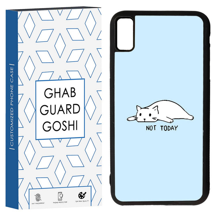 کاور قاب گارد گوشی طرح گربه کد TPU-002 مناسب برای گوشی موبایل اپل Iphone XS MAX/ Iphone X MAX
