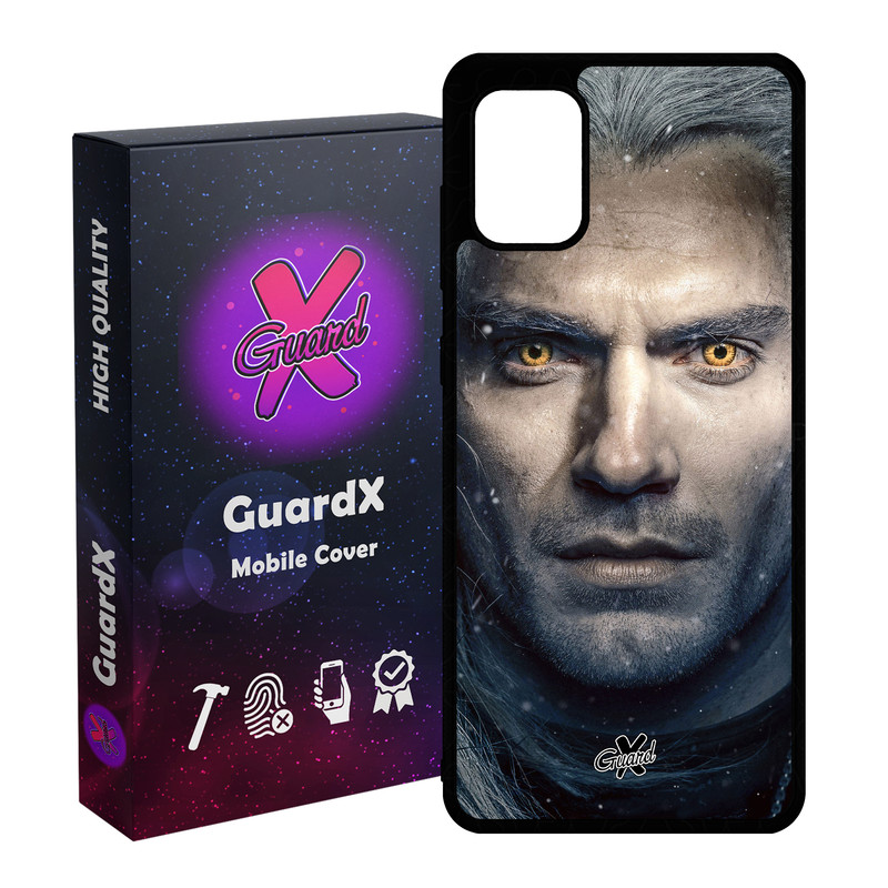 کاور گارد ایکس طرح Witcher مدل Glass10177 مناسب برای گوشی موبایل سامسونگ Galaxy A31