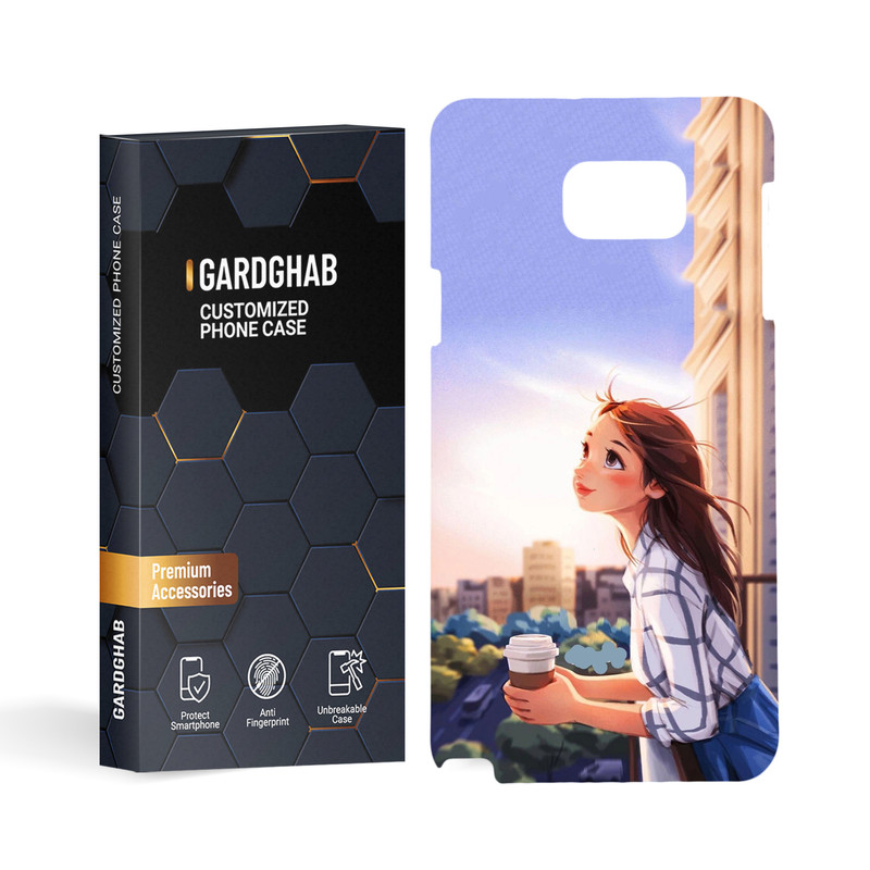 کاور گارد قاب مدل دخترانه مناسب برای گوشی موبایل سامسونگ galaxy note 5