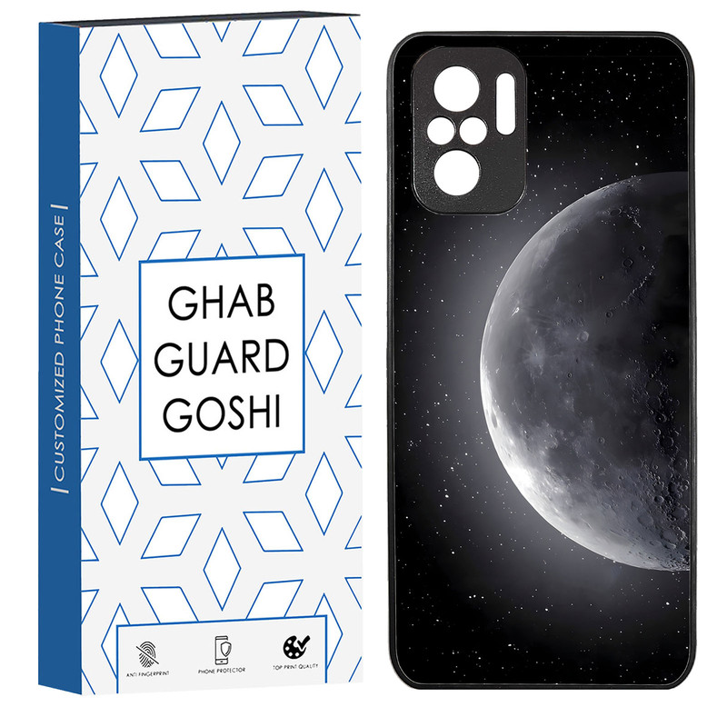 کاور قاب گارد گوشی طرح ماه کد TPU-077 مناسب برای گوشی موبایل شیائومی Redmi Note 10 4g / Redmi Note 10s / Poco m5s