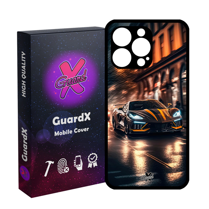 کاور گارد ایکس طرح ماشین مدل Glass10624 مناسب برای گوشی موبایل اپل iPhone 13 Pro