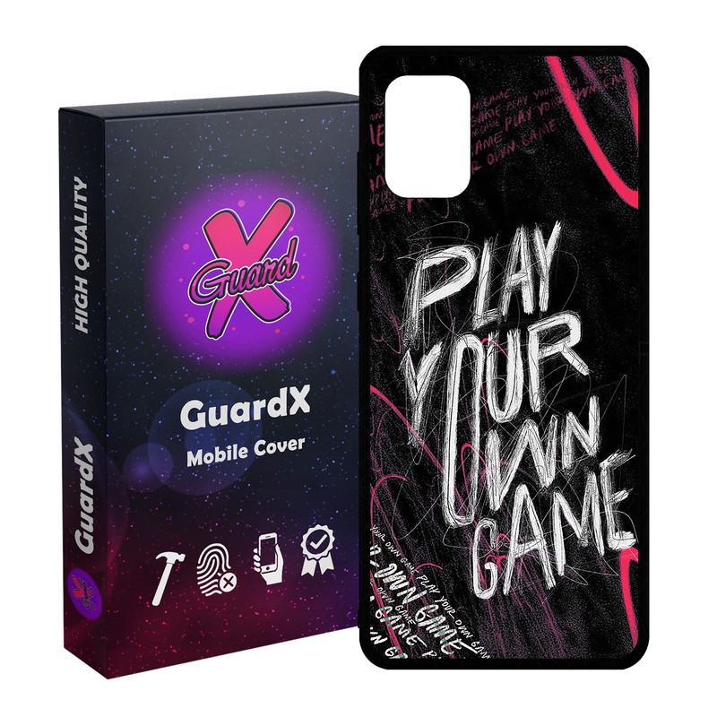 کاور گارد ایکس طرح متن مدل 10717 مناسب برای گوشی موبایل سامسونگ Galaxy A31