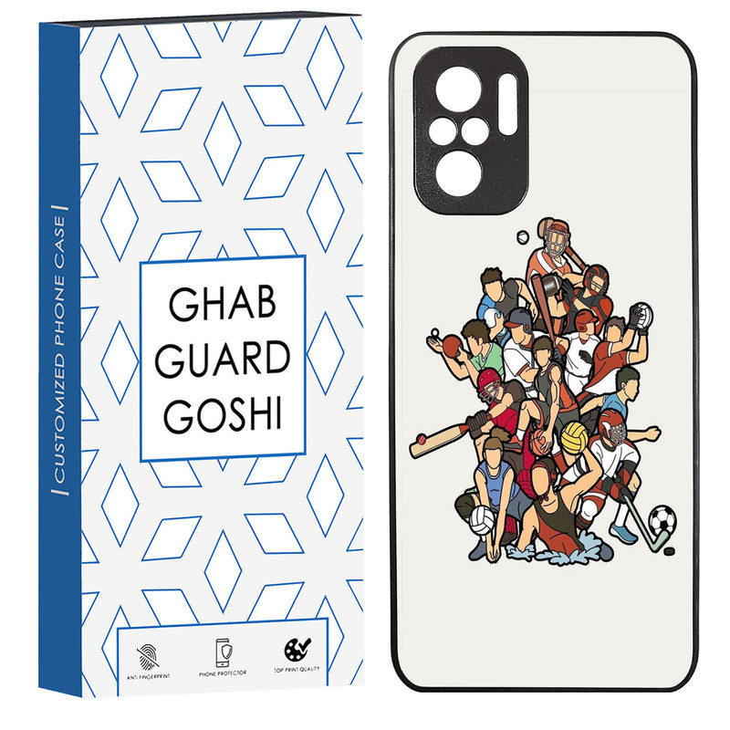 کاور قاب گارد گوشی طرح ورزشی کد TPU-122 مناسب برای گوشی موبایل شیائومی Redmi Note 10 4g / Redmi Note 10s / Poco m5s