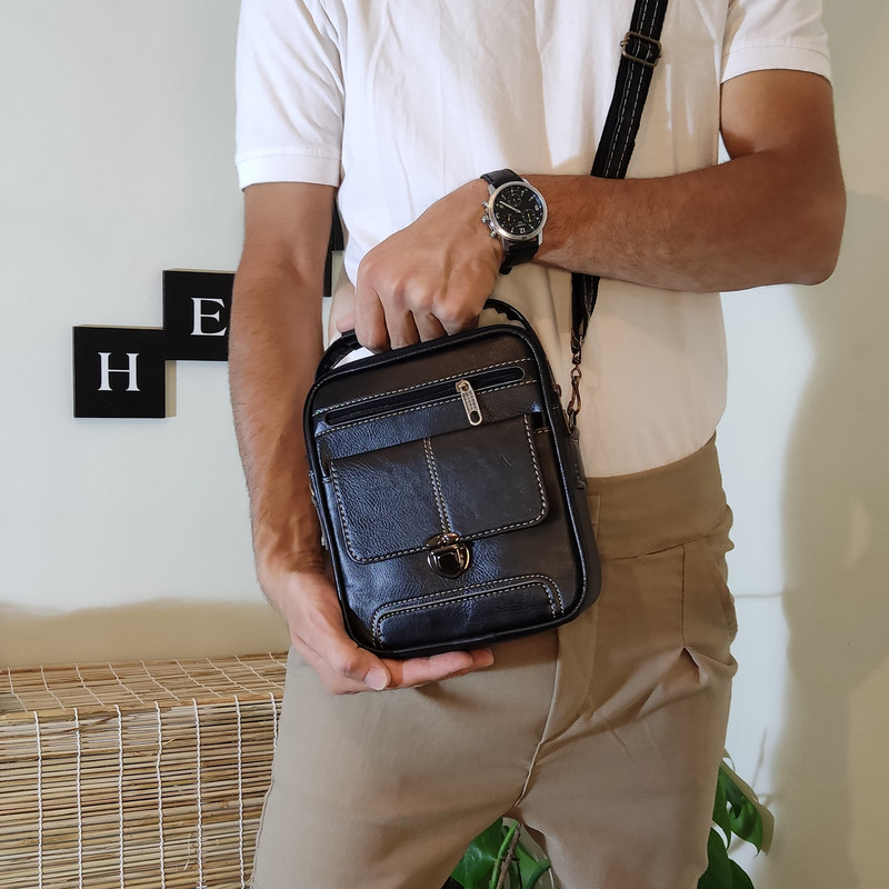 کیف رودوشی مردانه مدل HE122