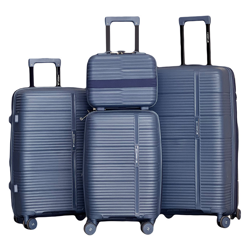 مجموعه چهار عددی چمدان مدل HZD192 POLYPROPYLENE