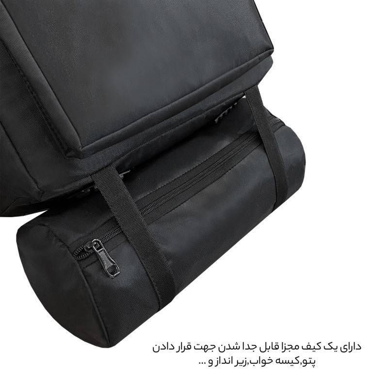 کوله پشتی سفری 60 لیتری مدل GOOG8034 CAMP DC به همراه کیف دوشی